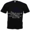 Tricou negru - Din El, prin El si pentru El